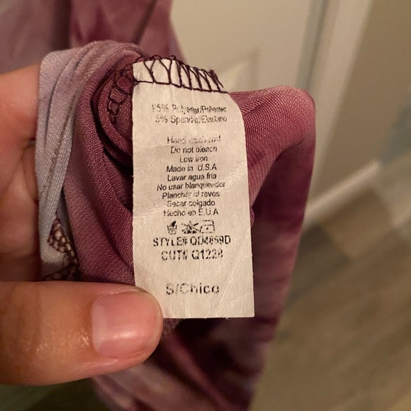 Lovely Day Midi Dress Side Slit Tie Dye - Picture 3 of 3